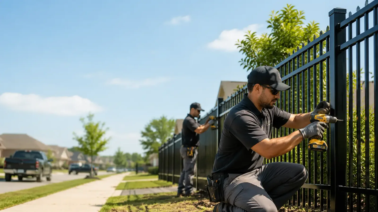Metal Fence Installation in South Carolina